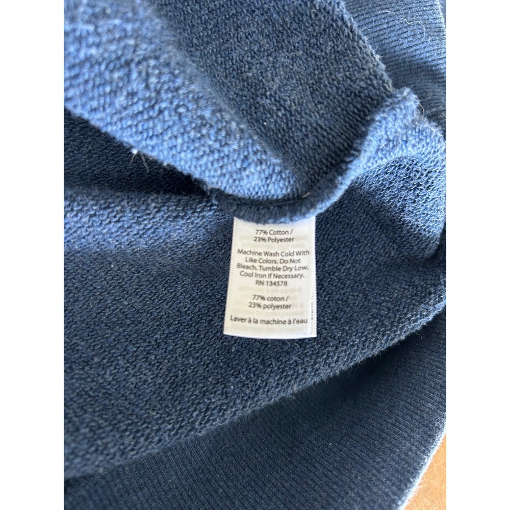 Vineyard Vines Pullover‎ Hoodie Blue Striped Lined Drawstring Pocket Size M - Picture 4 of 6